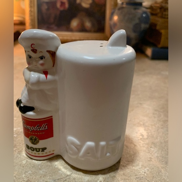 Vintage Campbells Soup Ceramic Salt & Pepper - Picture 3 of 8